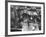 Men Unloading the Grimsby Trawler at Number Four Fish Dock-William Vandivert-Framed Premium Photographic Print