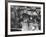 Men Unloading the Grimsby Trawler at Number Four Fish Dock-William Vandivert-Framed Premium Photographic Print