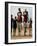 Men Wearing Traditional Body Paint in Nyangatom Village Dance, Omo River Valley, Ethiopia-Alison Jones-Framed Photographic Print