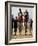 Men Wearing Traditional Body Paint in Nyangatom Village Dance, Omo River Valley, Ethiopia-Alison Jones-Framed Photographic Print