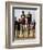 Men Wearing Traditional Body Paint in Nyangatom Village Dance, Omo River Valley, Ethiopia-Alison Jones-Framed Photographic Print