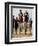 Men Wearing Traditional Body Paint in Nyangatom Village Dance, Omo River Valley, Ethiopia-Alison Jones-Framed Photographic Print