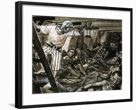 Men with a Mission: He Gave Millions Their Freedom. William Wilberforce-Clive Uptton-Framed Giclee Print