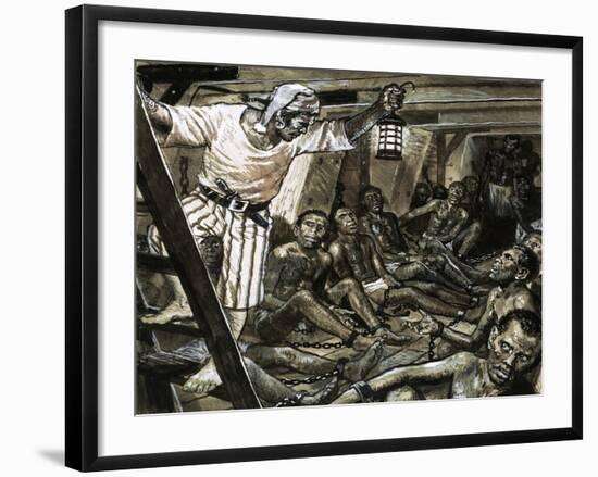 Men with a Mission: He Gave Millions Their Freedom. William Wilberforce-Clive Uptton-Framed Giclee Print