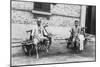 Men with Wheelbarrows, Vietnam, 20th Century-null-Mounted Giclee Print