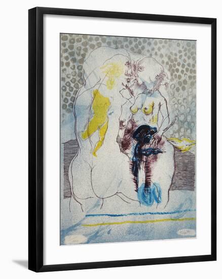 Menage a Trois-Karl-Heinz Richter-Framed Limited Edition