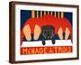 Menage Black-Stephen Huneck-Framed Giclee Print