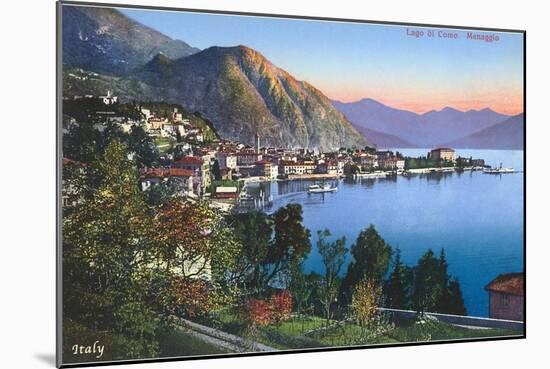 Menaggio, Lake Como, Italy-null-Mounted Art Print