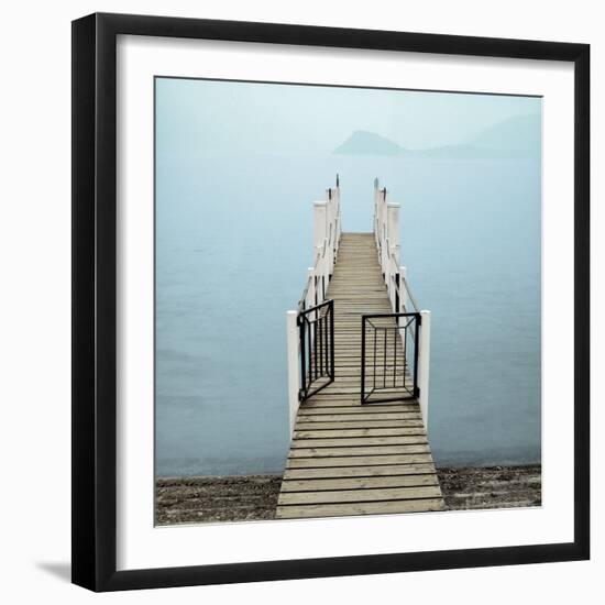 Menaggio Pier-Alan Blaustein-Framed Photographic Print