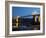 Menai Bridge Illuminated at Dusk, Gwynedd, Anglesey, North Wales, Wales, United Kingdom, Europe-Chris Hepburn-Framed Photographic Print