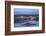 Menai Bridge Spanning the Menai Strait, Backed by the Mountains of Snowdonia National Park, Wales-Adam Burton-Framed Photographic Print