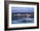 Menai Bridge Spanning the Menai Strait, Backed by the Mountains of Snowdonia National Park, Wales-Adam Burton-Framed Photographic Print