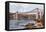 Menai Suspension Bridge, Bangor-Alfred Robert Quinton-Framed Premier Image Canvas