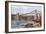 Menai Suspension Bridge, Bangor-Alfred Robert Quinton-Framed Giclee Print