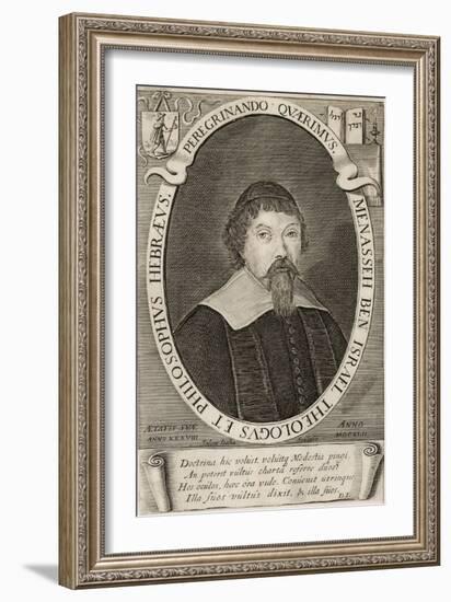 Menasse Ben Israel (1604-165)-Salom Italia-Framed Giclee Print