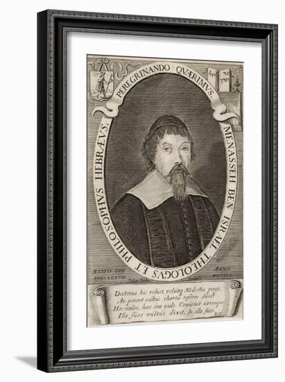 Menasse Ben Israel (1604-165)-Salom Italia-Framed Giclee Print