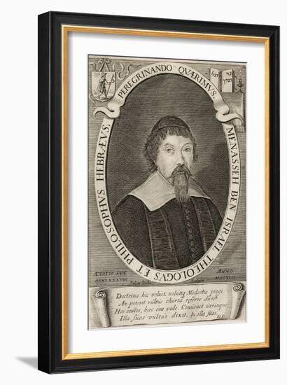 Menasse Ben Israel (1604-165)-Salom Italia-Framed Giclee Print