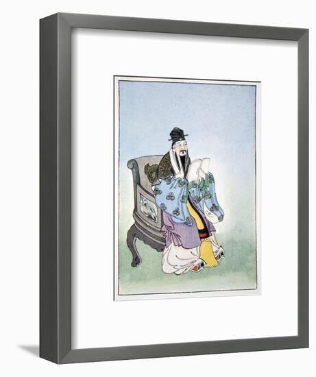 Mencius, ancient Chinese philosopher, 1922-Unknown-Framed Giclee Print