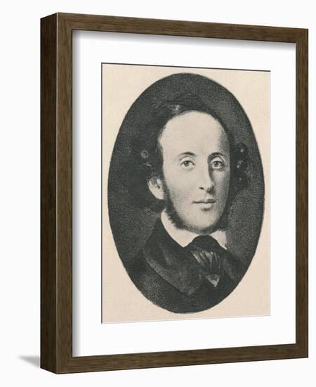 'Mendelssohn.', 1895-Unknown-Framed Photographic Print