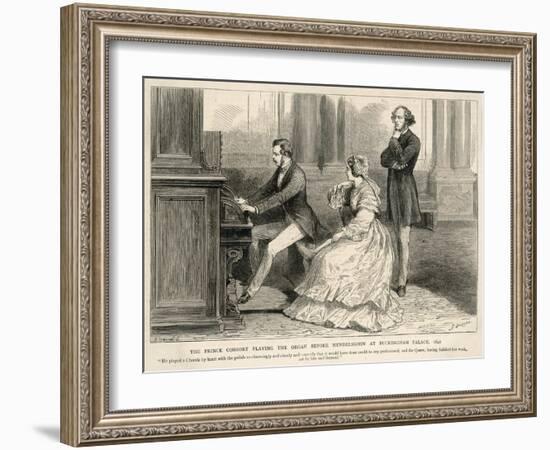 Mendelssohn-null-Framed Art Print