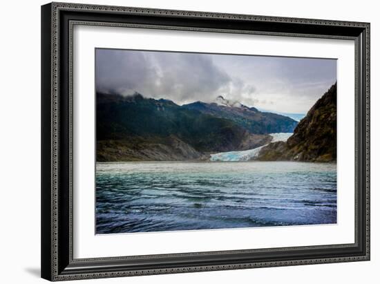 Mendenhall Glacier in Juneau, Alaska, United States of America, North America-Laura Grier-Framed Photographic Print