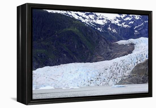 Mendenhall Glacier, Juneau, Alaska, United States of America, North America-Richard Cummins-Framed Premier Image Canvas