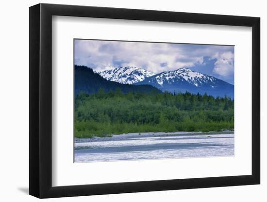 Mendenhall Glacier Lake, Juneau, Alaska, United States of America, North America-Richard Cummins-Framed Photographic Print