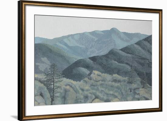 Mendocino Hills, California-Gaetan Caron-Framed Giclee Print