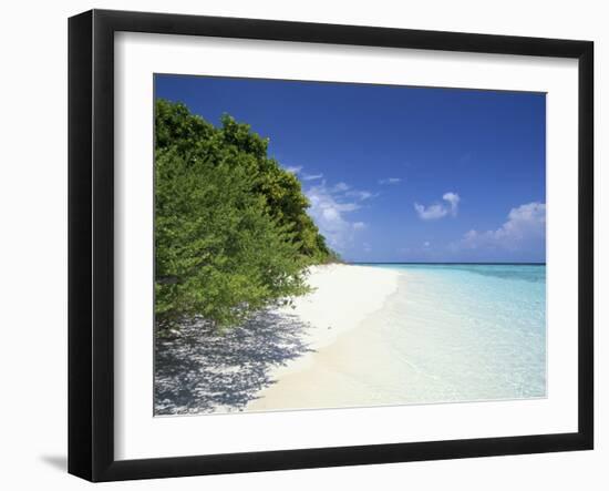 Mendu Island, Baa Atoll, Maldives, Indian Ocean-Sergio Pitamitz-Framed Photographic Print