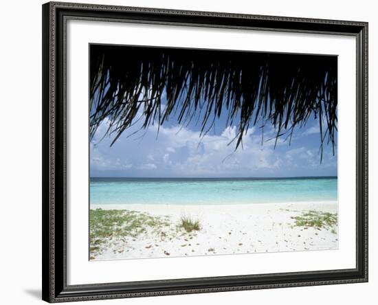 Mendu Island, Baa Atoll, Maldives, Indian Ocean-Sergio Pitamitz-Framed Photographic Print