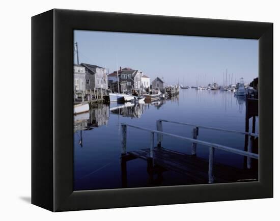 Menemsha Harbor on Martha's Vineyard-Alfred Eisenstaedt-Framed Premier Image Canvas