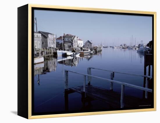 Menemsha Harbor on Martha's Vineyard-Alfred Eisenstaedt-Framed Premier Image Canvas