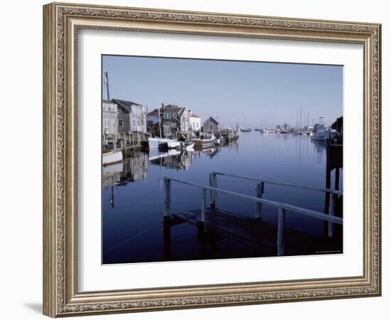 Menemsha Harbor on Martha's Vineyard-Alfred Eisenstaedt-Framed Photographic Print