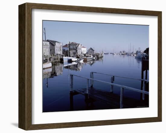 Menemsha Harbor on Martha's Vineyard-Alfred Eisenstaedt-Framed Photographic Print