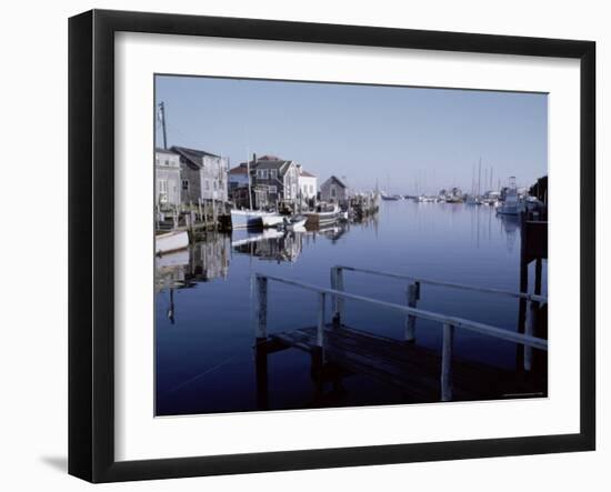 Menemsha Harbor on Martha's Vineyard-Alfred Eisenstaedt-Framed Photographic Print