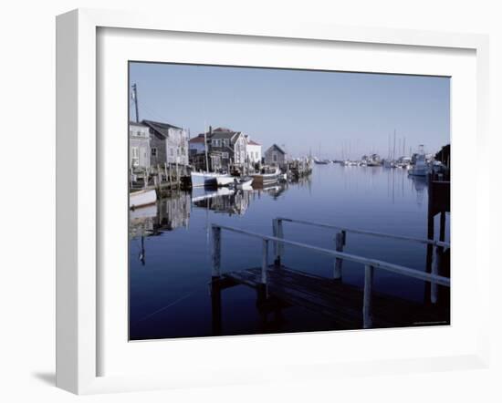 Menemsha Harbor on Martha's Vineyard-Alfred Eisenstaedt-Framed Photographic Print