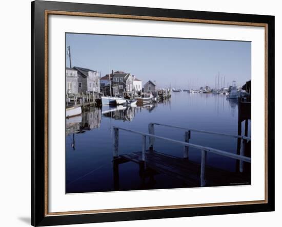 Menemsha Harbor on Martha's Vineyard-Alfred Eisenstaedt-Framed Photographic Print