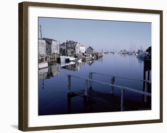 Menemsha Harbor on Martha's Vineyard-Alfred Eisenstaedt-Framed Photographic Print