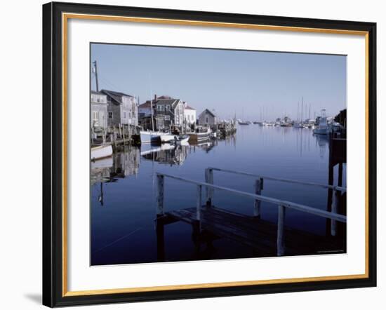 Menemsha Harbor on Martha's Vineyard-Alfred Eisenstaedt-Framed Photographic Print