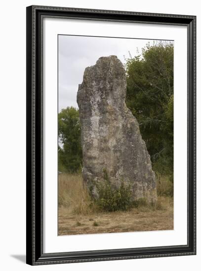 Menhir De Belinac-null-Framed Photographic Print