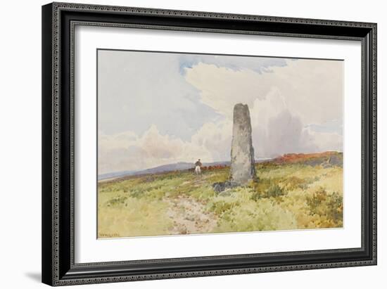 Menhir Near Merivale Bridge , C.1895-96-Frederick John Widgery-Framed Giclee Print