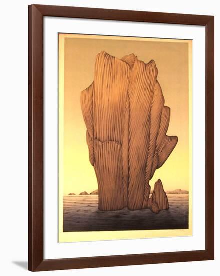 Menhir-Alain Le Foll-Framed Limited Edition