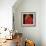 Menina in Red with Small Cockerel-Marisa Leon-Framed Giclee Print displayed on a wall