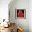 Menina in Red with Small Cockerel-Marisa Leon-Framed Giclee Print displayed on a wall