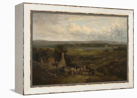 Menlough Castle, Galway, Ireland-David Cox-Framed Premier Image Canvas