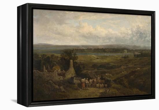 Menlough Castle, Galway, Ireland-David Cox-Framed Premier Image Canvas