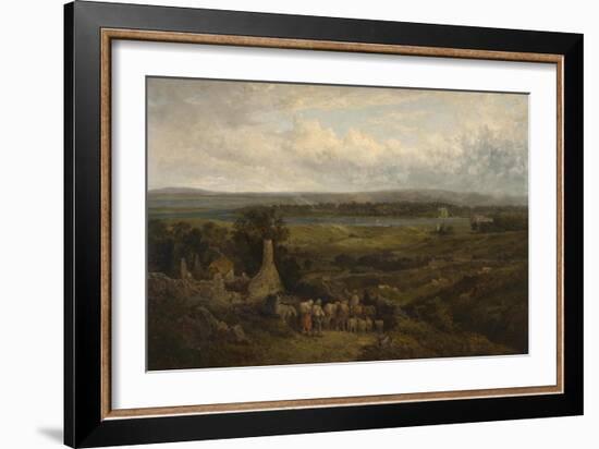 Menlough Castle, Galway, Ireland-David Cox-Framed Giclee Print