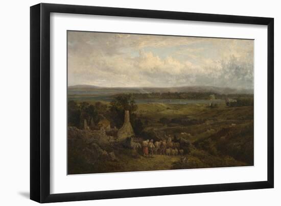 Menlough Castle, Galway, Ireland-David Cox-Framed Giclee Print