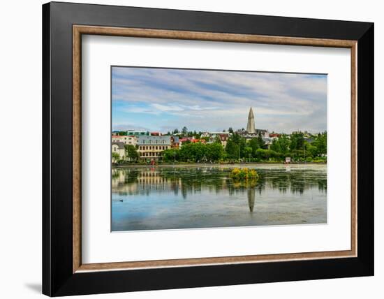 Menningarnott, Annual Cultural Festival to mark the end of the summer, Reykjavik, Iceland-null-Framed Photographic Print