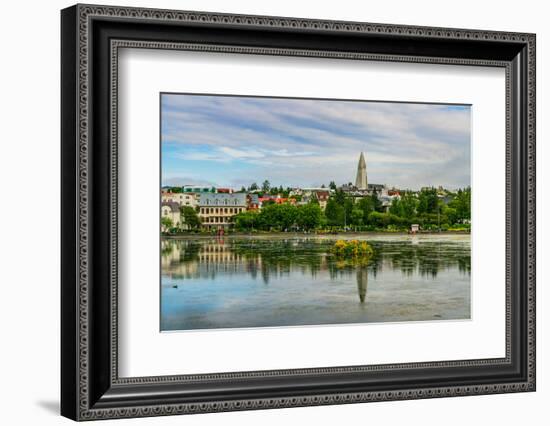 Menningarnott, Annual Cultural Festival to mark the end of the summer, Reykjavik, Iceland-null-Framed Photographic Print